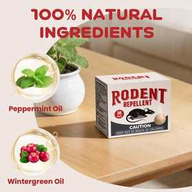 VistaZync peppermint oil scent demonstrates natural deterrent properties.