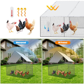 VitalCozy coop cover in outdoor setting for versatile use.