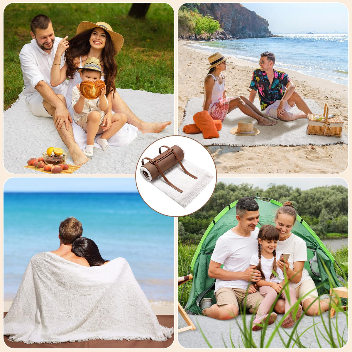 VitalCozy suitable for picnics, camping, and concerts with moisture protection and comfort.