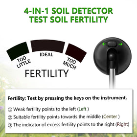 Vitamicor tester used for home garden and potted plants for guidance