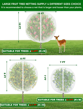 VITI breathable netting allows sunlight and air for natural ripening.
