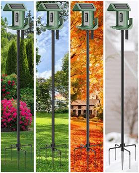 VIUBIRD outdoor garden setup enhances your yard with a sturdy feeding station.