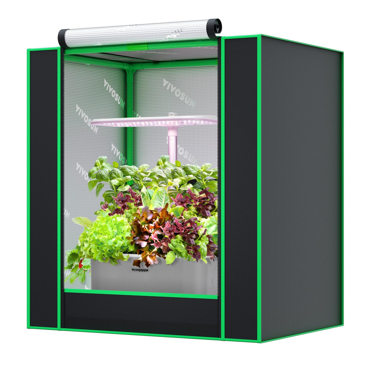 VIVOSUN small grow tent sealed bottom for lightproof indoor gardening