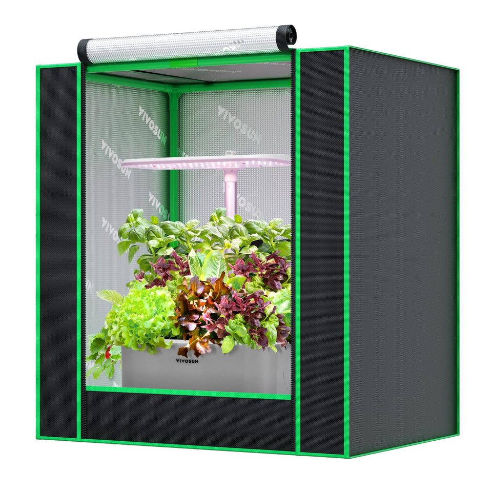 VIVOSUN small grow tent sealed bottom for lightproof indoor gardening