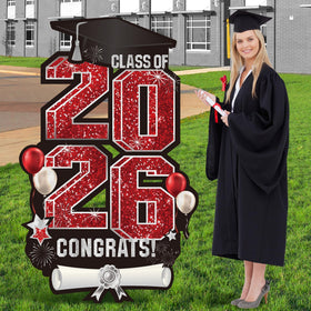 Vivantia 2026 yard sign full panel view for high visibility graduation display