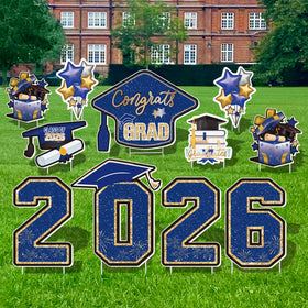 Vivantia Class of 2026 graduation cap sign for outdoor display and milestone celebration.