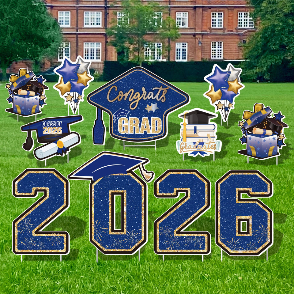 Vivantia Class of 2026 graduation cap sign for outdoor display and milestone celebration.
