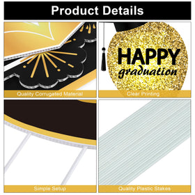 Vivantia balloons graphic yard sign ideal for party ambiance outdoors