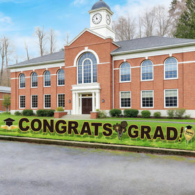 Vivantia congrats grad yard sign letters set for vibrant outdoor décor