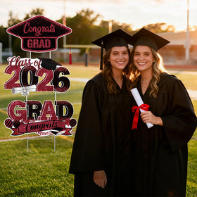 Vivantia complete graduation package for lawn, garden, or driveway decor
