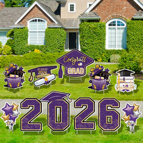 Vivantia outdoor graduation yard display suitable for gardens, yards, and campuses.