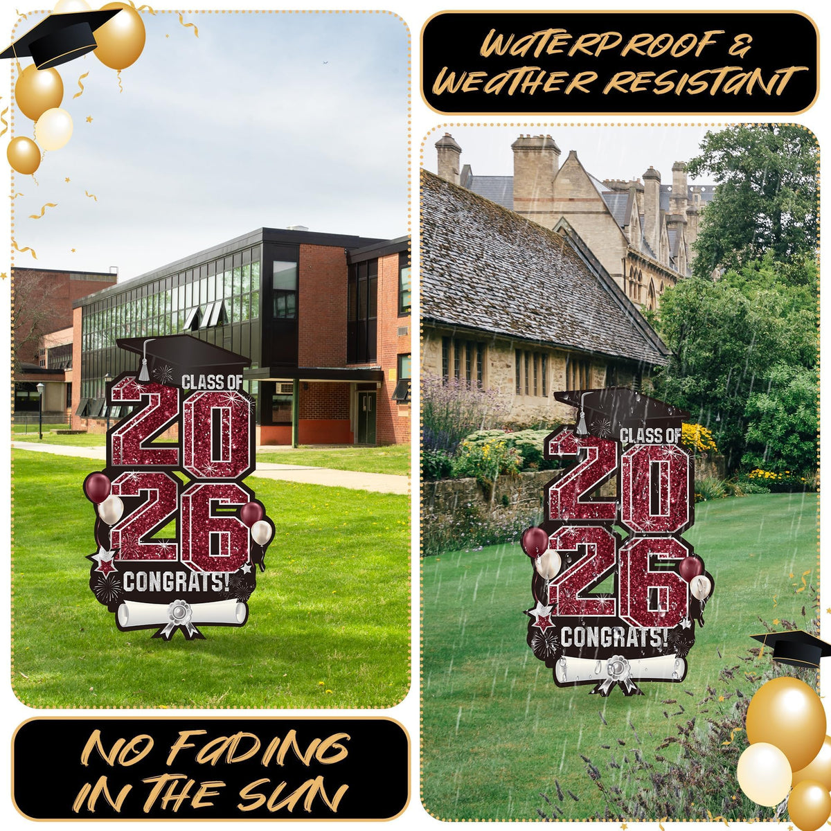 Vivantia maroon outdoor decor adds chic elegance to outdoor celebrations.