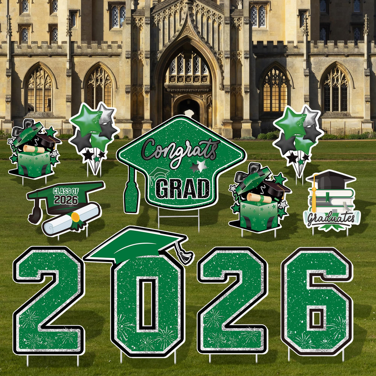 Vivantia outdoor yard sign display elevates graduation celebrations in your yard