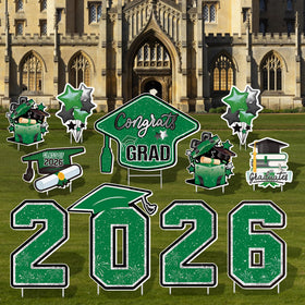Vivantia outdoor yard sign display elevates graduation celebrations in your yard