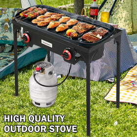 Vivicreate heavy-duty pot support holds up to 100 lbs for various pots.