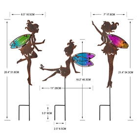 Perfect for creating a friendly fairy theme along lawn borders.