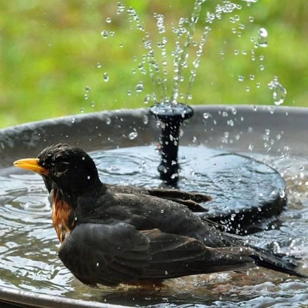 VIVII outdoor water feature adds ambiance to ponds and pools with solar power.