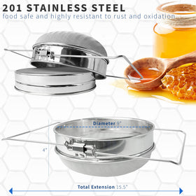 VIVO stainless steel mesh resists rust for durable filtering