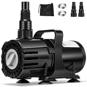 Vivohome 100W pump with front rotary knob for precise stepless flow control.