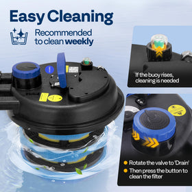 VIVOHOME bio balls boost beneficial bacteria for clear water.