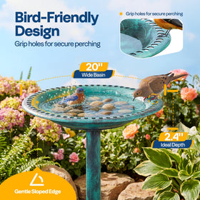 VIVOHOME easy-clean bowl simplifies water changes