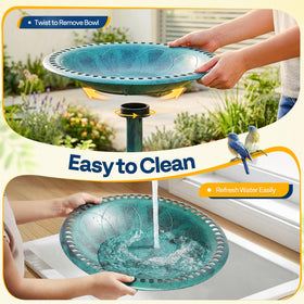 VIVOHOME simple assembly of four parts with no tools required