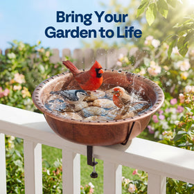 VIVOHOME detachable bowl enables fast cleaning and refills.