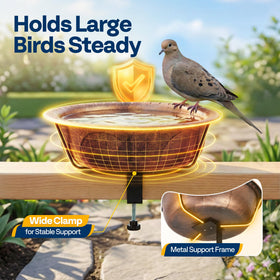 VIVOHOME antique bronze finish adds garden charm.