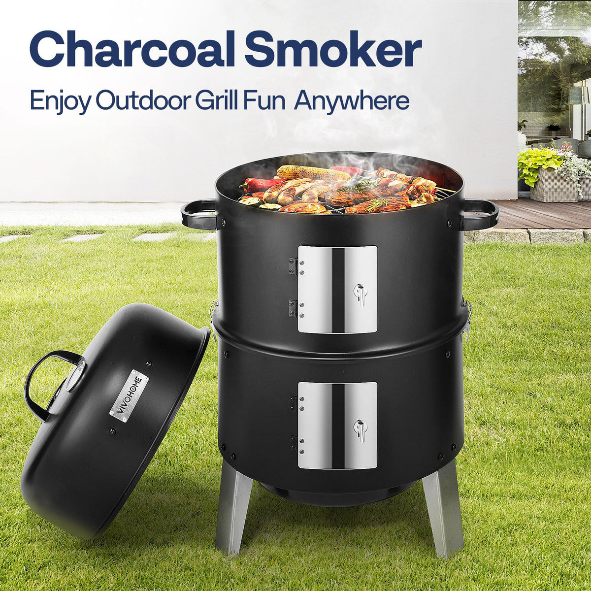 VIVOHOME large-capacity chambers suit parties and backyard meals.