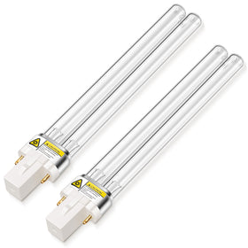 VIVOHOME 13W UV-C replacement bulb for pond filters improves water clarity