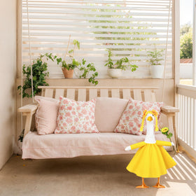 VIVOLOOM porch goose outfit set for charming yard displays.