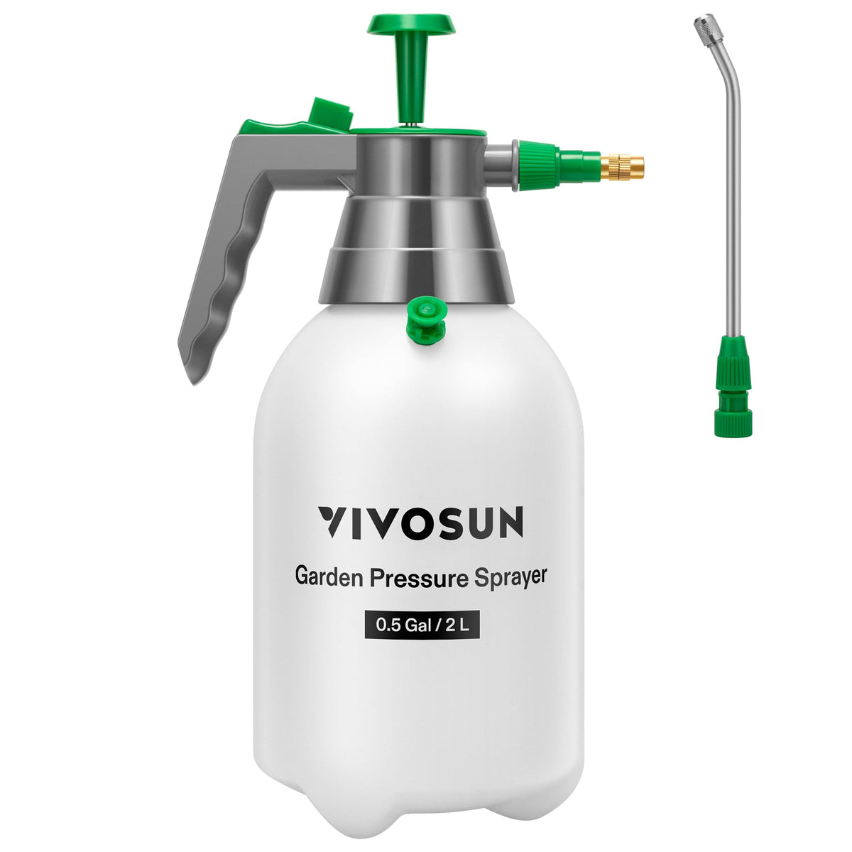 VIVOSUN 0.5Gal sprayer with hand-press action for precise watering