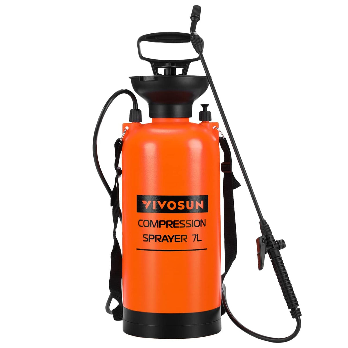 VIVOSUN 1.85-Gallon pump sprayer with adjustable nozzle for precise plant care.