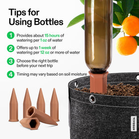 VIVOSUN 10-pack packaging image displays complete set for multiple planters