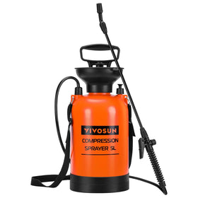 VIVOSUN pump sprayer with adjustable nozzle for precise garden applications