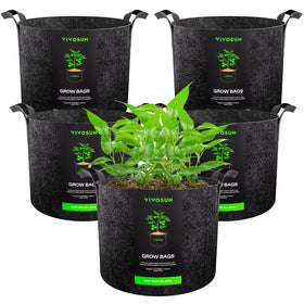 VIVOSUN 2-gallon grow bag front view showing sturdy structure for root health
