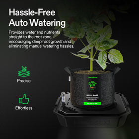 VIVOSUN 4-pack grow bags 5-gallon kit supports scalable indoor gardening