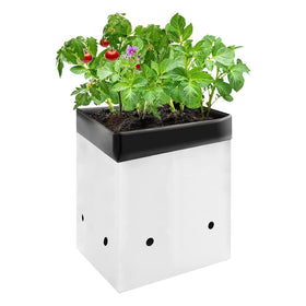 VIVOSUN 50-pack 3-gallon grow bags, durable and reusable for seedlings.