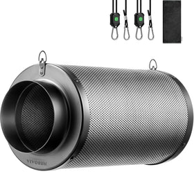 VIVOSUN 6-inch air carbon filter for odor control in grow tents