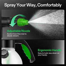 VIVOSUN 70oz pump sprayer ergonomic handle reduces fatigue during long tasks