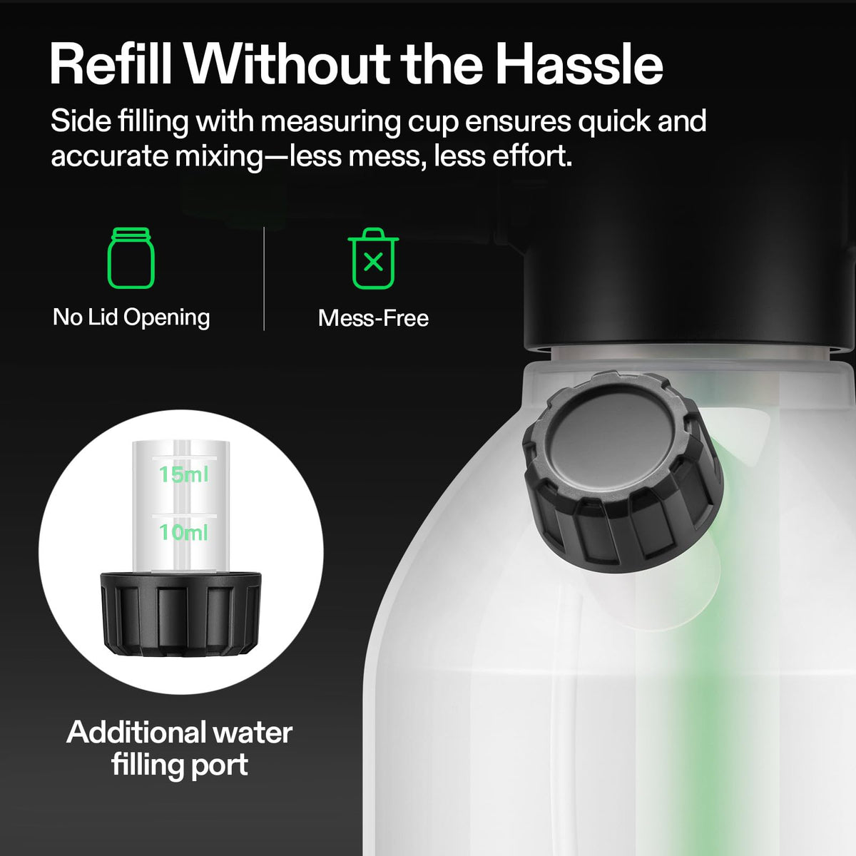 VIVOSUN 70oz pump sprayer leak-proof seals extend tool life and reliability