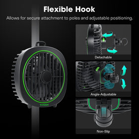 VIVOSUN AeroWave D4 compact design for small grow spaces