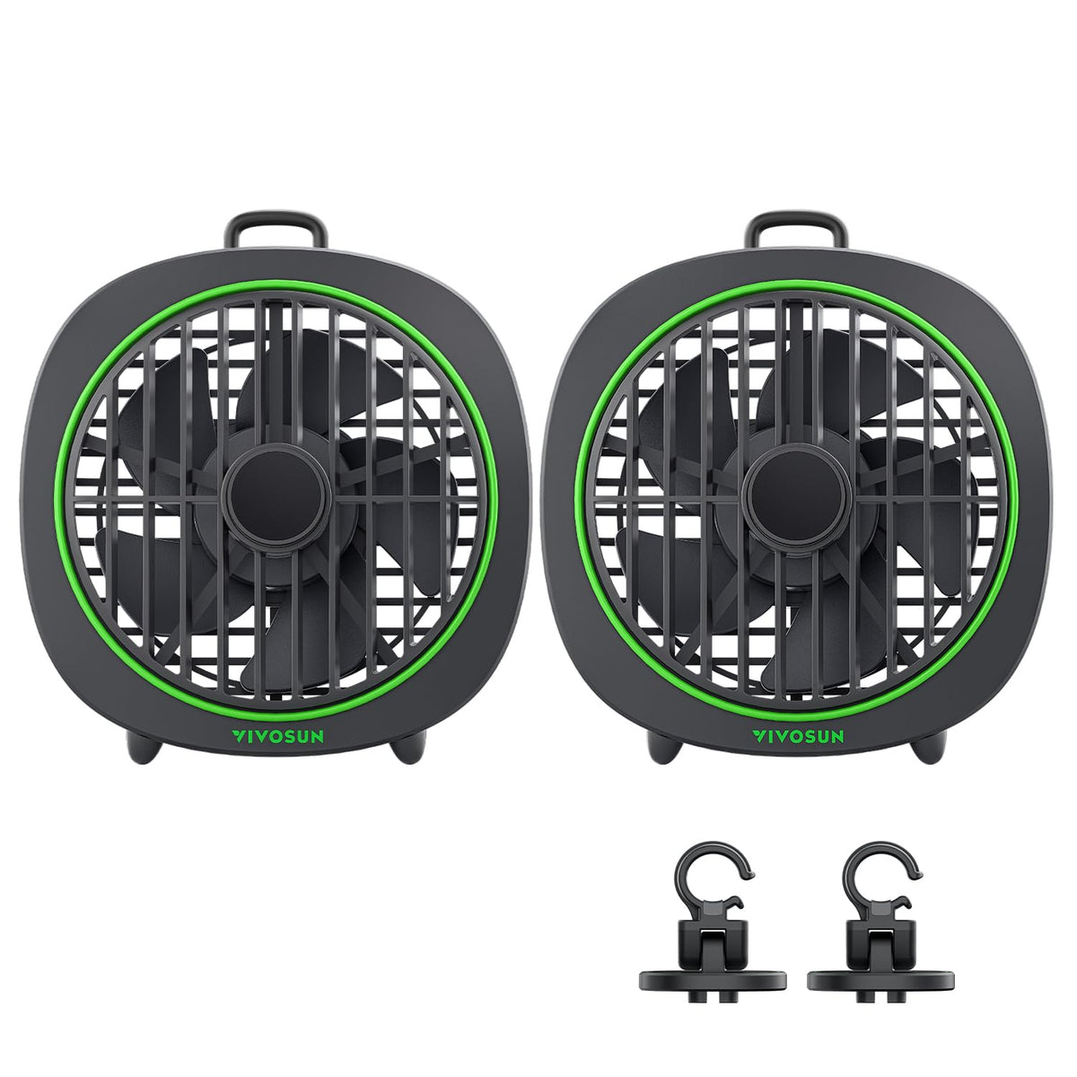 VIVOSUN AeroWave D4 front view clip fan for grow tents