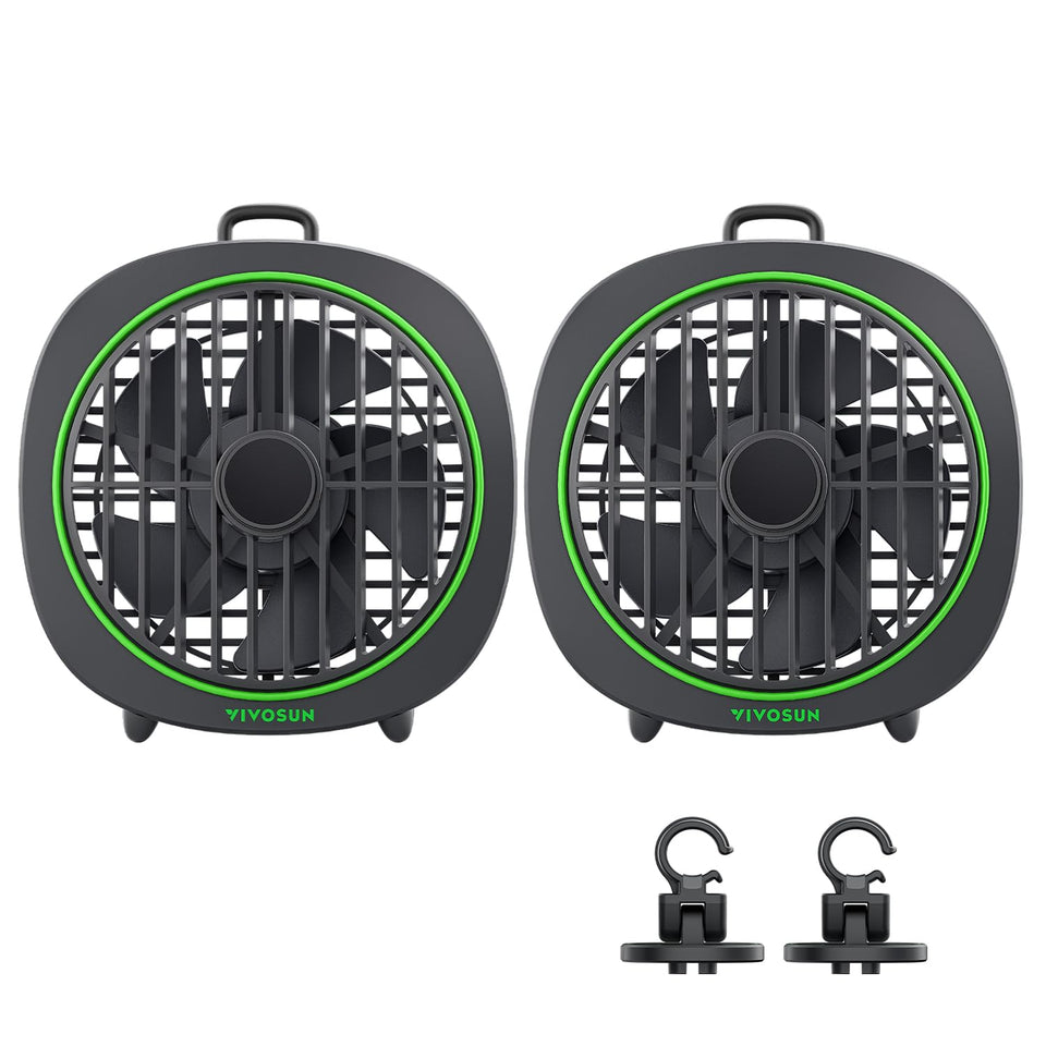 VIVOSUN AeroWave D4 front view clip fan for grow tents