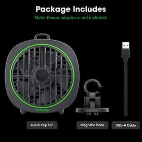 VIVOSUN AeroWave D4 packaging and included components view