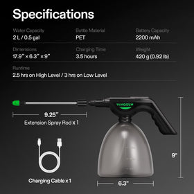 VIVOSUN spray on indoor plants with even coverage