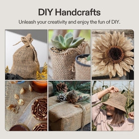 VIVOSUN burlap fabric used in rustic wedding decor themes