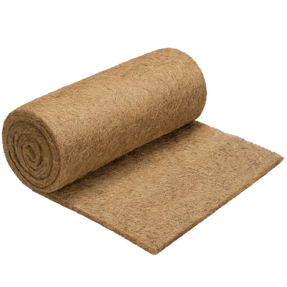 VIVOSUN coco coir liner 12x80 roll for durable planters and hanging baskets