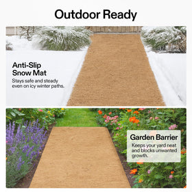 VIVOSUN coco liner porous structure enhances aeration and water retention