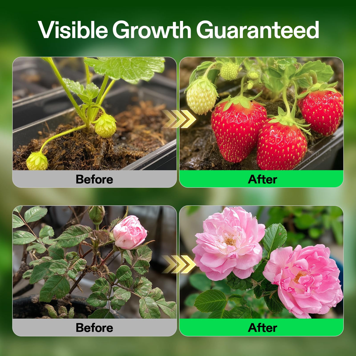 VIVOSUN compatible with soil, hydroponics, coco coir media.